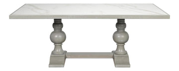 Tuscan Atelier Grey Dining Table - Ornate Home