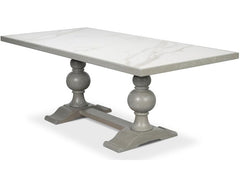 Tuscan Atelier Grey Dining Table - Ornate Home