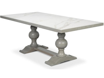 Tuscan Atelier Grey Dining Table - Ornate Home