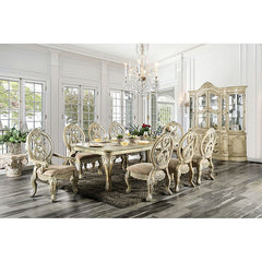 Tuscany Antique White/Beige Side Chair (Set of 2) - Ornate Home