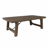 Tuscany Distressed Brown Coffee Table - Ornate Home