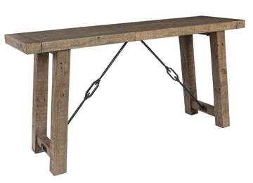 Tuscany Distressed Brown Console Table - Ornate Home