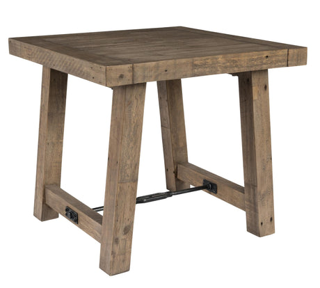 Tuscany Distressed Brown End Table - Ornate Home