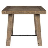 Tuscany Distressed Brown End Table - Ornate Home