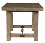 Tuscany Distressed Brown End Table - Ornate Home