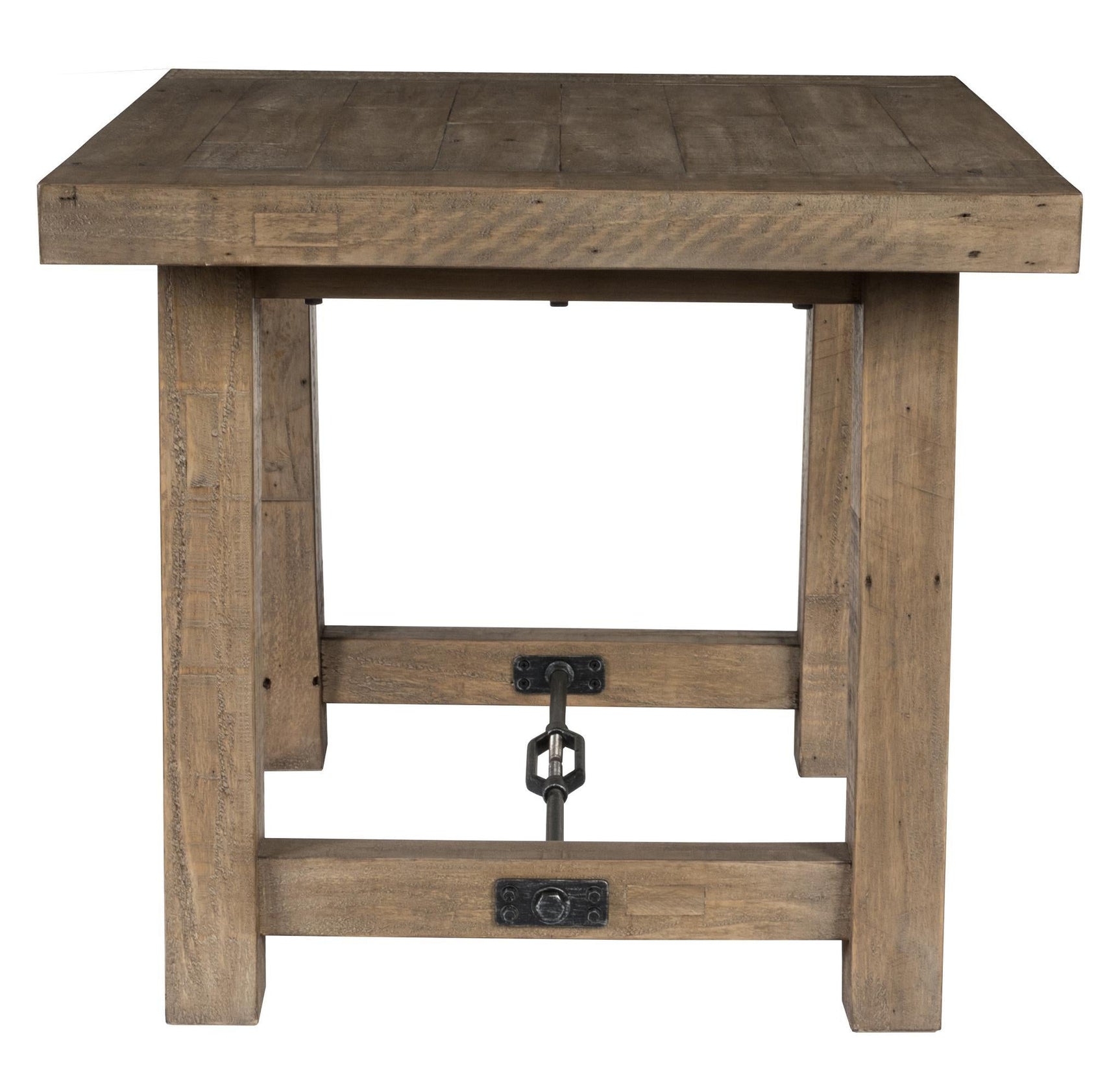 Tuscany Distressed Brown End Table - Ornate Home