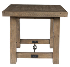 Tuscany Distressed Brown End Table - Ornate Home