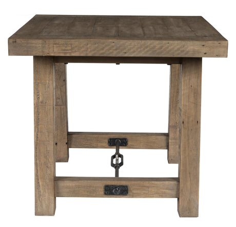 Tuscany Distressed Brown End Table - Ornate Home