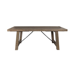 Tuscany Distressed Brown Extendable Dining Table - Ornate Home