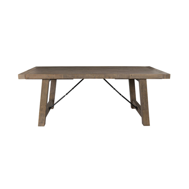 Tuscany Distressed Brown Extendable Dining Table - Ornate Home