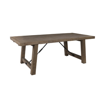 Tuscany Distressed Brown Extendable Dining Table - Ornate Home