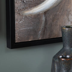Tusk Brown Canvas - Ornate Home