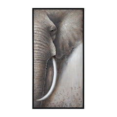 Tusk Brown Canvas - Ornate Home
