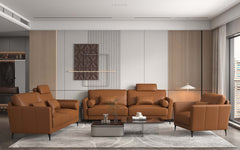 Tussio Tan Chair w/Pillow - Ornate Home