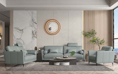 Tussio Watery Chair w/Pillow - Ornate Home