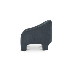 Tuva Slate Blue Accent Chair - Ornate Home