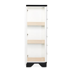 Tuxedo Black 6-Drawer Chest - Ornate Home