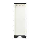 Tuxedo Black 6-Drawer Chest - Ornate Home