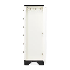 Tuxedo Black 6-Drawer Chest - Ornate Home