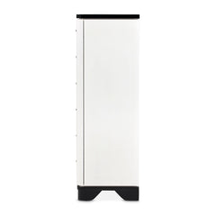 Tuxedo Black 6-Drawer Chest - Ornate Home