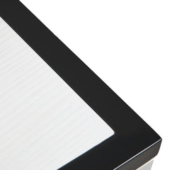 Tuxedo Black 6-Drawer Chest - Ornate Home