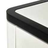 Tuxedo Black 6-Drawer Chest - Ornate Home