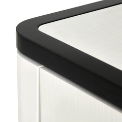 Tuxedo Black 6-Drawer Chest - Ornate Home