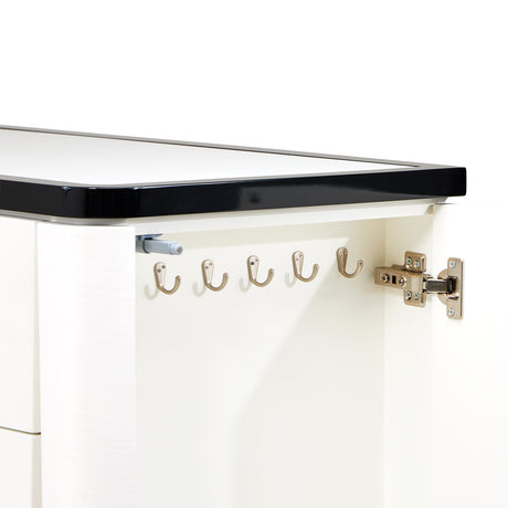 Tuxedo Black 6-Drawer Chest - Ornate Home