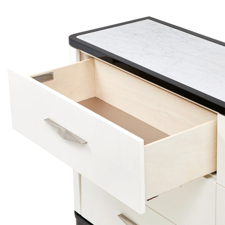 Tuxedo Black Dresser - Ornate Home