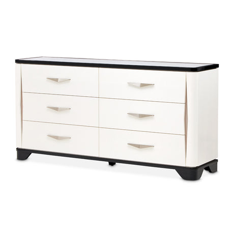 Tuxedo Black Dresser - Ornate Home