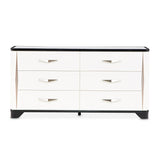 Tuxedo Black Dresser - Ornate Home