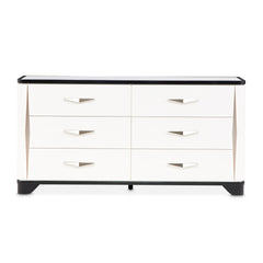 Tuxedo Black Dresser - Ornate Home