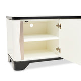 Tuxedo Black Media Cabinet - Ornate Home