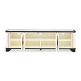 Tuxedo Black Media Cabinet - Ornate Home