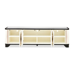Tuxedo Black Media Cabinet - Ornate Home