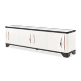 Tuxedo Black Media Cabinet - Ornate Home