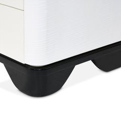 Tuxedo Black Nightstand - Ornate Home