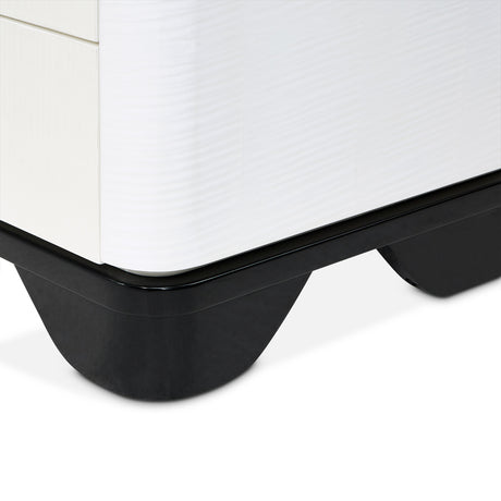 Tuxedo Black Nightstand - Ornate Home