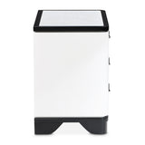 Tuxedo Black Nightstand - Ornate Home
