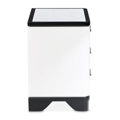 Tuxedo Black Nightstand - Ornate Home