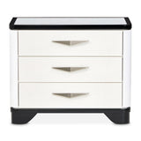 Tuxedo Black Nightstand - Ornate Home