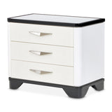 Tuxedo Black Nightstand - Ornate Home
