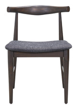 Tuzka Gray & Espresso Dining Chair (Set of 2) - Ornate Home