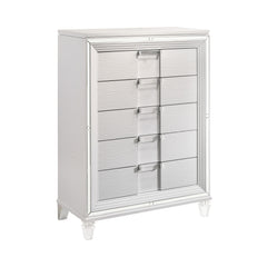 Twenty Nine White 6-Piece King Storage Bedroom Set - Ornate Home