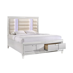 Twenty Nine White King Bed - Ornate Home