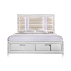 Twenty Nine White King Bed - Ornate Home