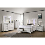 Twenty Nine White King Bed - Ornate Home