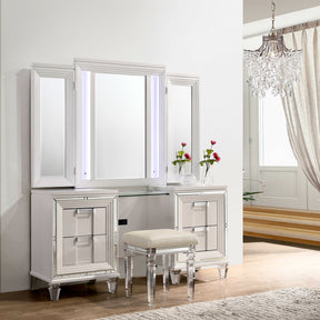 Twenty Nine White Vanity Set - Ornate Home