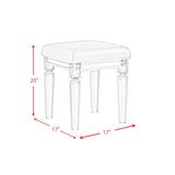Twenty Nine White Vanity Set - Ornate Home