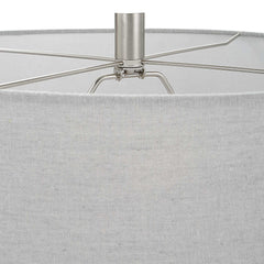 Twilight Satin Black Table Lamp - Ornate Home